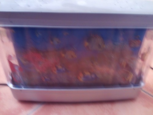 Aquarium Lampe - Fische bewegen sich - 3D Effekt Nachtlicht Kinderlampe - Bild 2 von 8