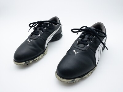 PUMA Herren Golfschuh Sportschuh Halbschuh schwarz Golf Gr 40,5 EU Art 17013-98