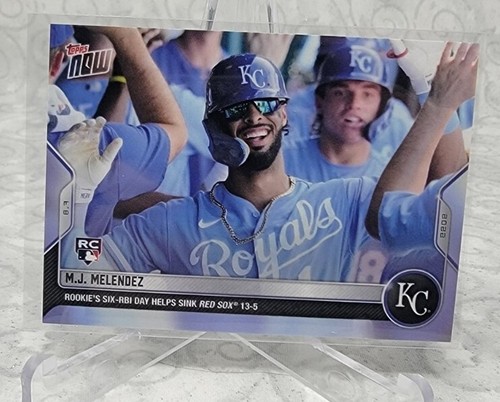 2022 Topps Now 670 MJ Melendez