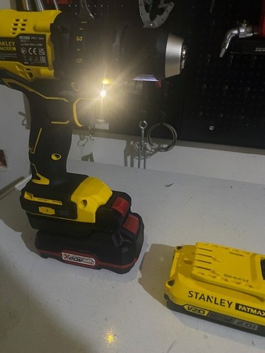 ADATTATORE DA BATTERIA PARKSIDE X20 V TEAM A UTENSILE STANLEY FATMAX v20 new - Bild 5 von 5
