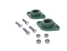 1" Taco Iron Freedom Flange Pair