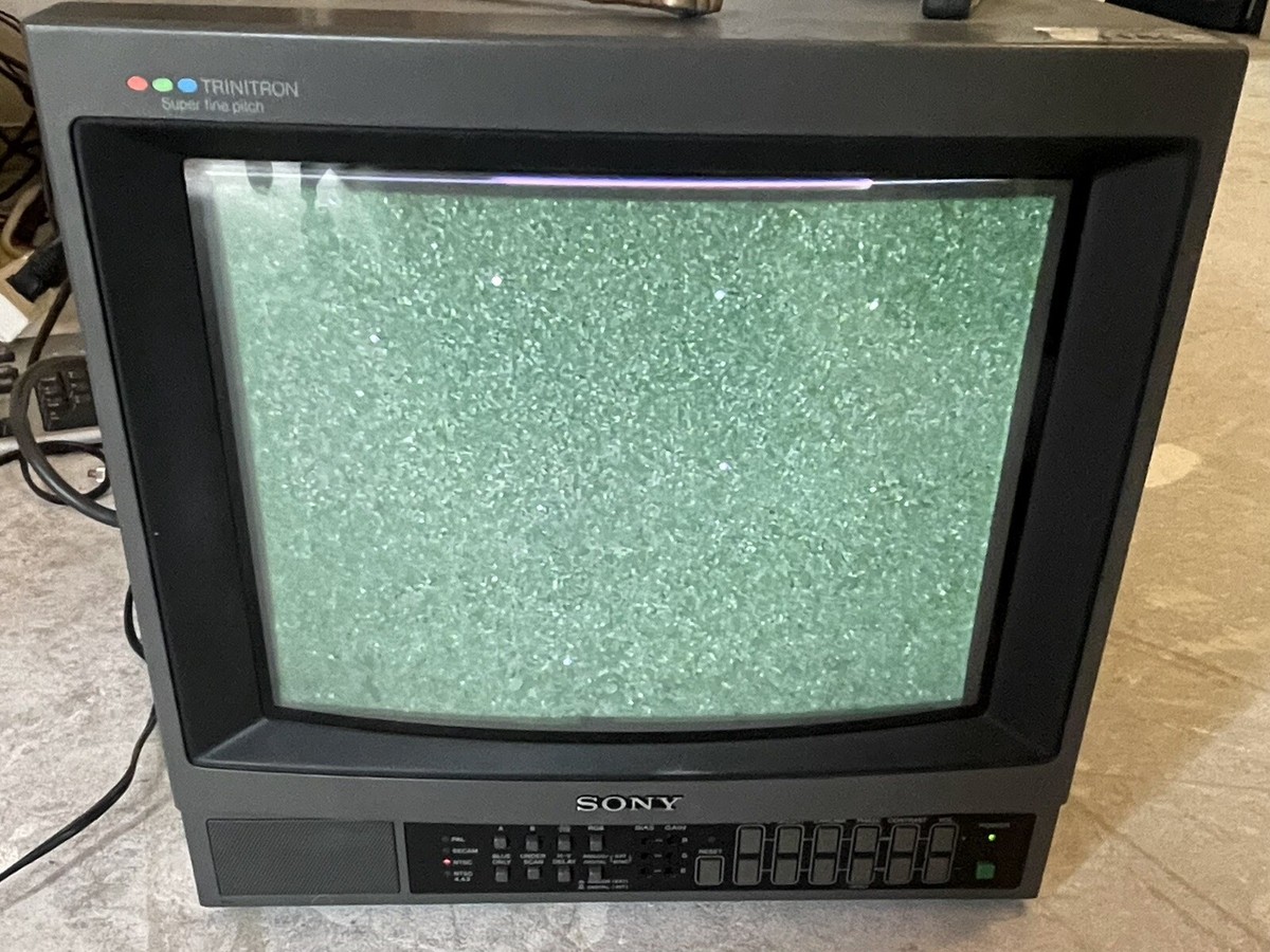 Sony PVM-1342Q Trinitron Color Video Monitor NO SHIPPING LOCAL