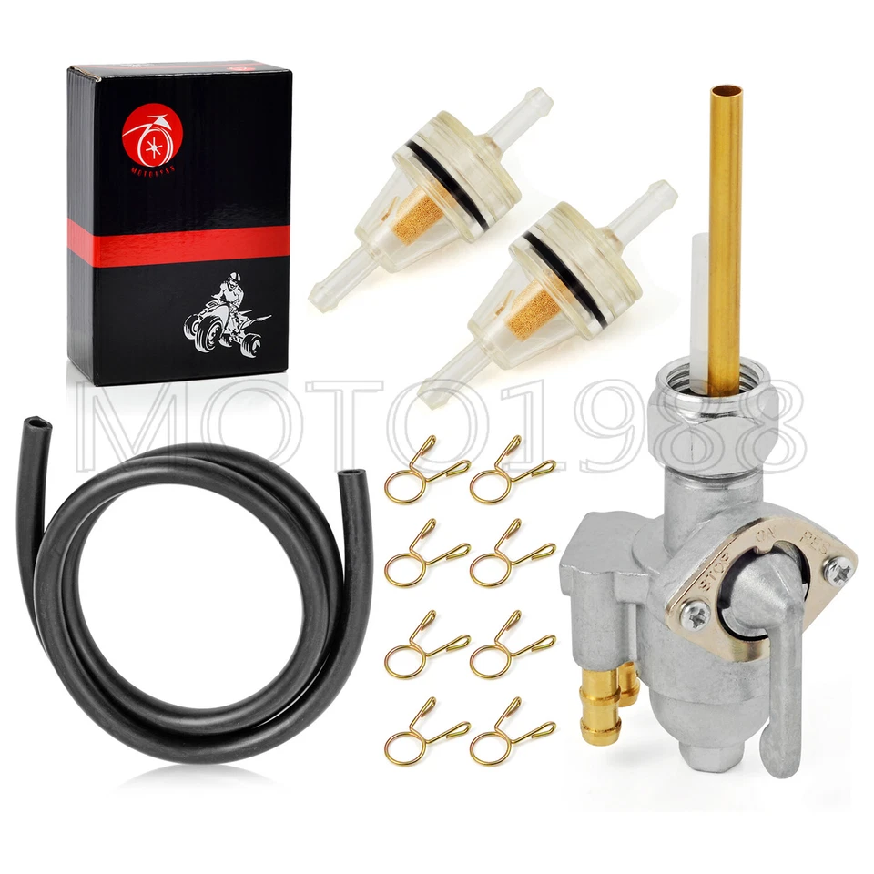 Kit de válvula de tanque de combustible para Honda CL175 CB350 CL350 SL350 CB360 CB450 CL450 Foto 3 de 4
