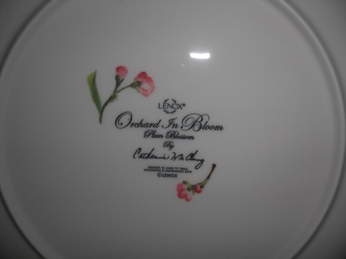 Lenox Orchard in Bloom Plum Blossom 11" Dinner Plate - NEW - MAKE OFFER! - Picture 2 of 3