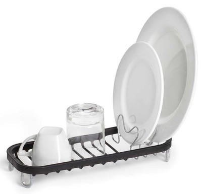 Small Mini Dish Rack Drainer Drying Organizer Kitchen Sink Sturdy Holder Dishes Ebay