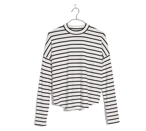 navy blue mock neck top