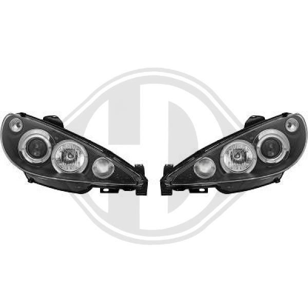 Diederichs 4225680 Hauptscheinwerfersatz FüR Peugeot-image