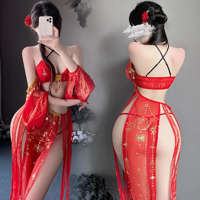 Sexy Lingerie China Hanfu Cosplay Costume Bar Party Uniform Hot Club Dance Dress | eBay Sexy Lingerie China Hanfu Cosplay Costume Bar Party Uniform Hot Club Dance Dress | eBay