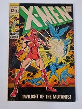 X-Men 52 'Twilight Of Mutants!" 1969
