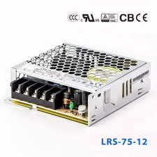 For MEAN WELL LRS-75-12 12V 6A Single Output Switching Power Supply High quality