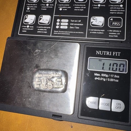 Troy oz .999 Fine Silver Zodiac Bar