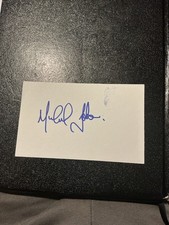 SIGNED MICHAEL JOHNSON NOTTS COUNTY DERBY BIRMINGHAM NOTTS COUNTY JAMAICA CARD