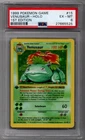 Pokemon Venusaur Base Set Shadowless 1st Edition Holo Rare #15 PSA 6