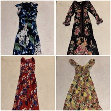 10 Women’s Dress Lot Sz 0-8 Small Casual Business Party Fall Long Short Sleeve
