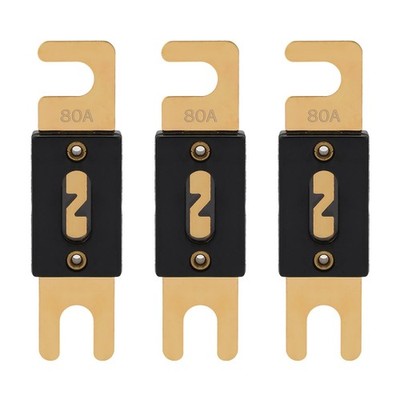 ANL Sicherung 80A ANL80 Flachsicherungen 80 Ampere 32VDC für Auto Audio Video...