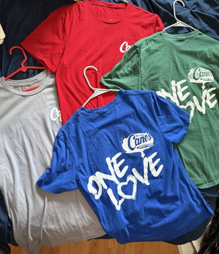 Raising Cane's Crew Shirts - One Love