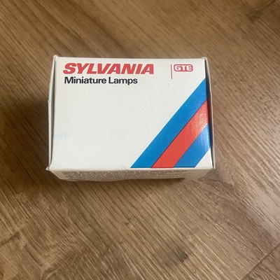 Sylvania Miniature Lamps Bulb ERR 25W 14V NOS New In Box Old Stock Projector