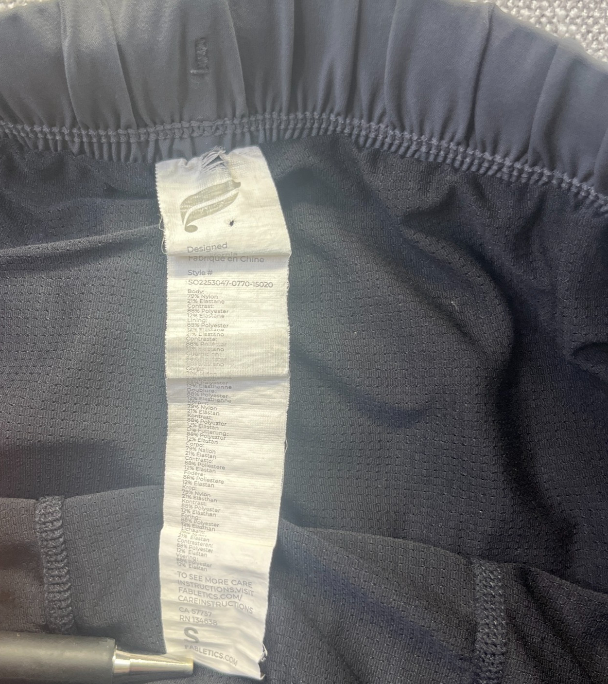 Fabletics The One Shorts Compression Lined Mens S… - image 7