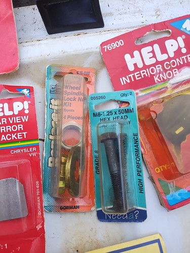 Vintage Automotive Parts Lot New Old Stock Lot of 96 Items Car Truck Accessories - Picture 20 of 24