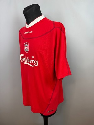LIVERPOOL 2002 2004 HOME SHIRT FOOTBALL SOCCER JERSEY REEBOK MENS