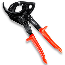Sanuke Ratcheting Cable Cutter Hand Tool Heavy Duty for Aluminum Copper Wire