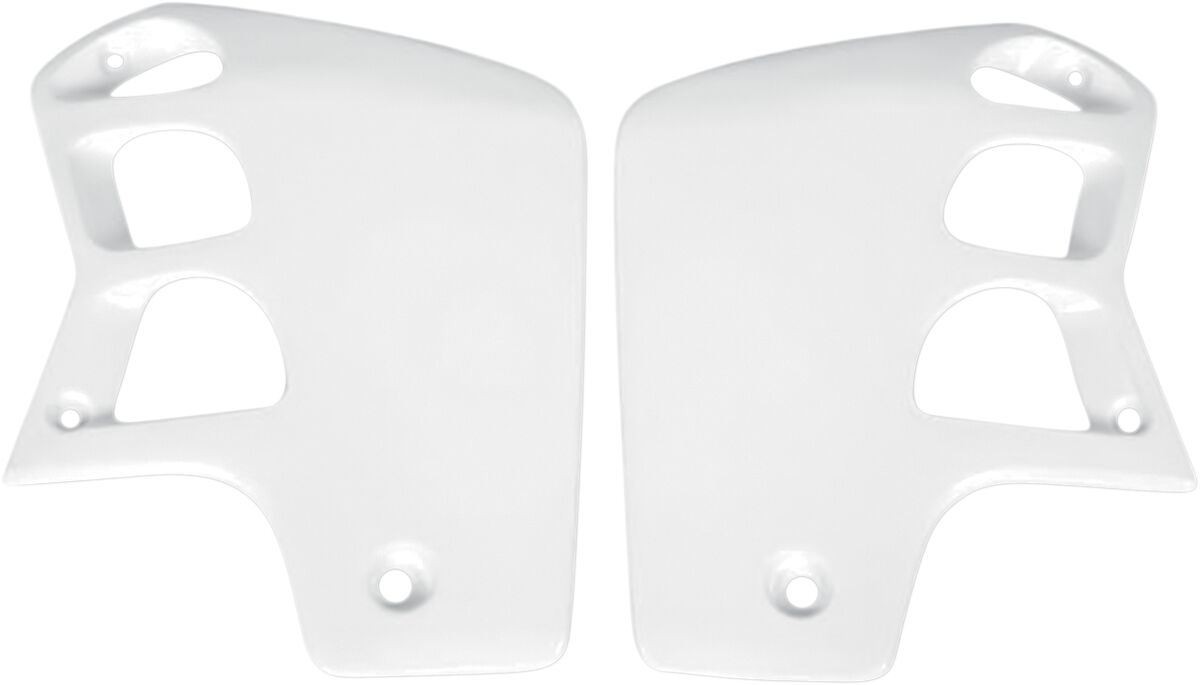 Ufo White Ho02620#041 - Replacement Radiator Scoops For Honda Cr500 1989-2001 - Image 3