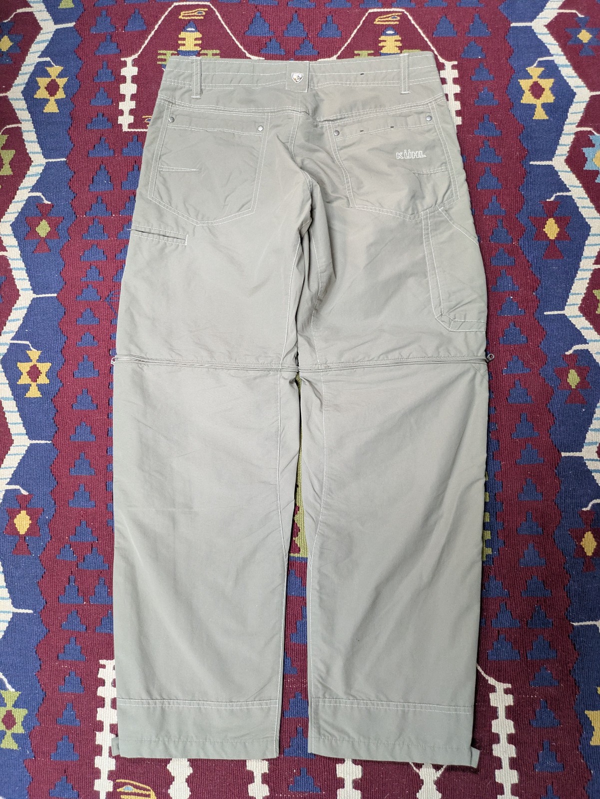 KUHL Liberator 34x30 Convertible Cargo Hiking Pants for Outdoor Adventures