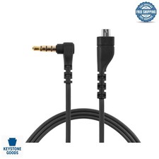 1.5m Black Replacement Audio Cable for SteelSeries Arctis Headsets