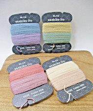 Japanese Embroidery SASHIKO THREAD 12m 8COLORS A Made in JAPAN SERIA