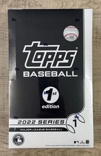 2022 Topps Series 1 1st Edition MLB Baseball Factory Sealed Hobby Box New