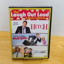 The Laugh Out Loud 3 Movie Collection DVD Hitch Dick and Jane Guess Who New