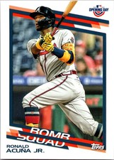 2022 Topps Opening Day #BS-13 Ronald Acuña Jr. Bomb Squad