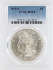 1879-S Morgan Silver Dollar PCGS MS64 S$1 San Francisco Minted No Reserve