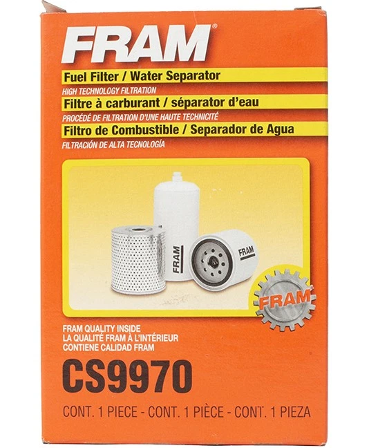 Filtro separador de agua combustible FRAM se adapta a International Champion Bus modelo ID CS9970 Foto 3 de 4