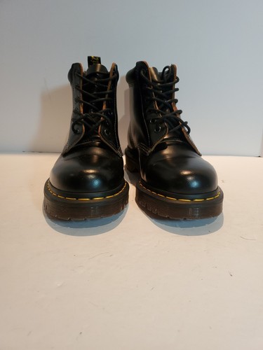 Dr. Martens Docs 939 BEN Black Smooth Leather Ankle Boots - US Womens 10 Mens 9 - Imagen 12 de 15