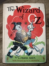The Wizard of Oz—L. Frank Baum, Illustrated W.W. Denslow, Reilly & Lee HC 1956