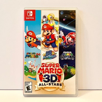 Super Mario 3D All-Stars (Nintendo Switch 2020) CIB 64 Sunshine Galaxy