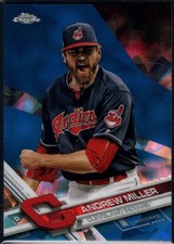 Andrew Miller 2017 Topps Chrome Sapphire Edition #422 /250 Indians