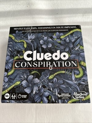 Hasbro Gaming Cluedo Conspiration, Board Game for Teens and Adults, Secret Role