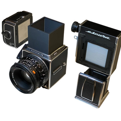Ausgeknipst Fokus Adapter für Escura Hasselback Hasselblad 500 Korrektur Set
