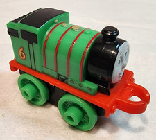Thomas Friends Minis - Percy - 6 - Green - 2014 - Thailand, Train car engine