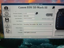 Canon EOS 5D Mark III 22.3MP Digital SLR Camera