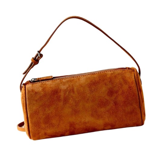 Velvet Handheld Bag Modern Neutral Colors Roomy Storage Essential For Lifestyle - Picture 10 of 12