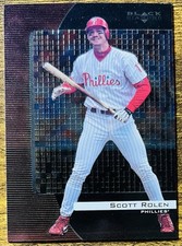 2000 BLACK DIAMOND SCOTT ROLEN #64 PHILADELPHIA PHILLIES HOF LEGEND NM-MT