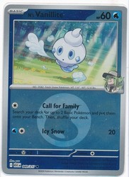 N's Vanillite (Energy Symbol Pattern) 049/217 Ascended Heroes Reverse Holo