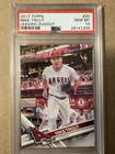 2017 Topps Mike Trout #20 Leaving Dugout PSA 10
