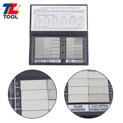 Ra0.05-12.5mm Surface Gauge Set, 30 Blocks for Instant Finish Inspection