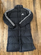 Men's Adidas Prime Cold Duck Down Winter Puffer Long Coat - M