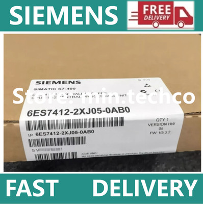 New SIEMENS 6ES7412-2XJ05-0AB0 CPU 6ES7 412-2XJ05-0AB0 Central Processing Unit