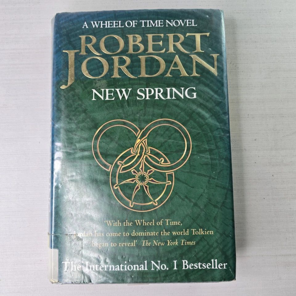 New Spring by Robert Jordan HC Wheel of Time Prequel Fantasy Novel - Image 2 of 4